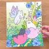 Fairy Cats Whimsical Cute Art Print