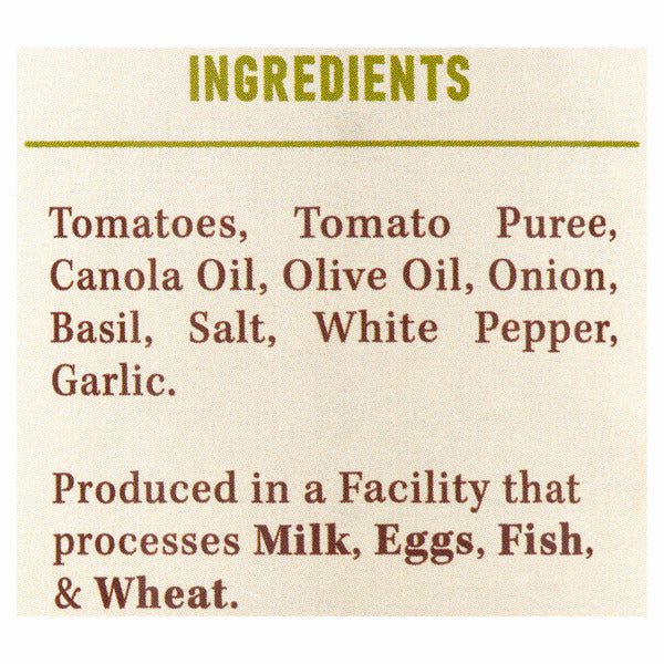 Tomato Basil Pasta Sauce