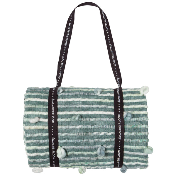 TRAVEL THROW BEACH/PICNIC BLANKET - BROOK JADE