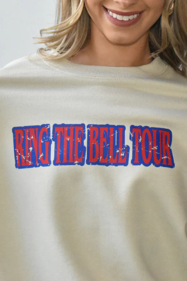 SALE-RING THE BELL TOUR SWEATSHIRT-SALE