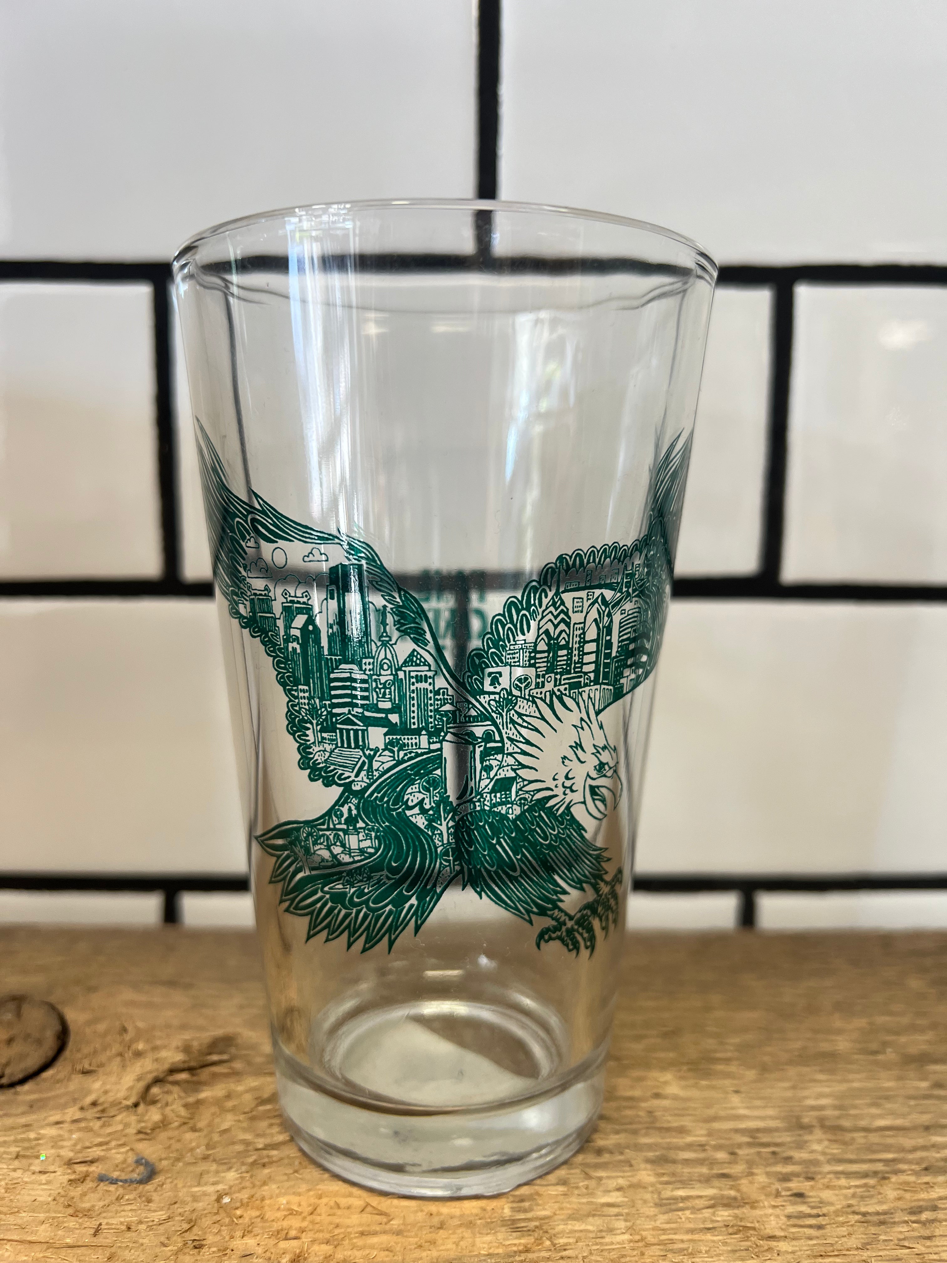 EAGLE SKYLINE PINT GLASS