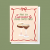 ESPRESSO MARTINI CHRISTMAS FESTIVE HOLIDAY GREETING CARD