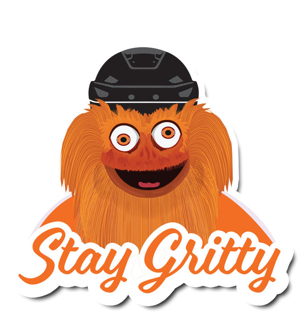 STAY GRITTY PHILADELPHIA FLYER STICKER