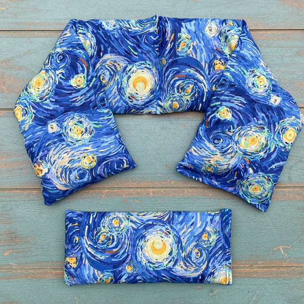 EUCALYPTUS & PEPPERMINT THERAPEUTIC WRAP STARRY NIGHT PRINT