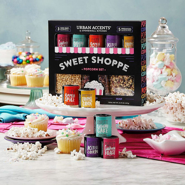 SWEET SHOPPE POPCORN SET URBAN ACCENTS