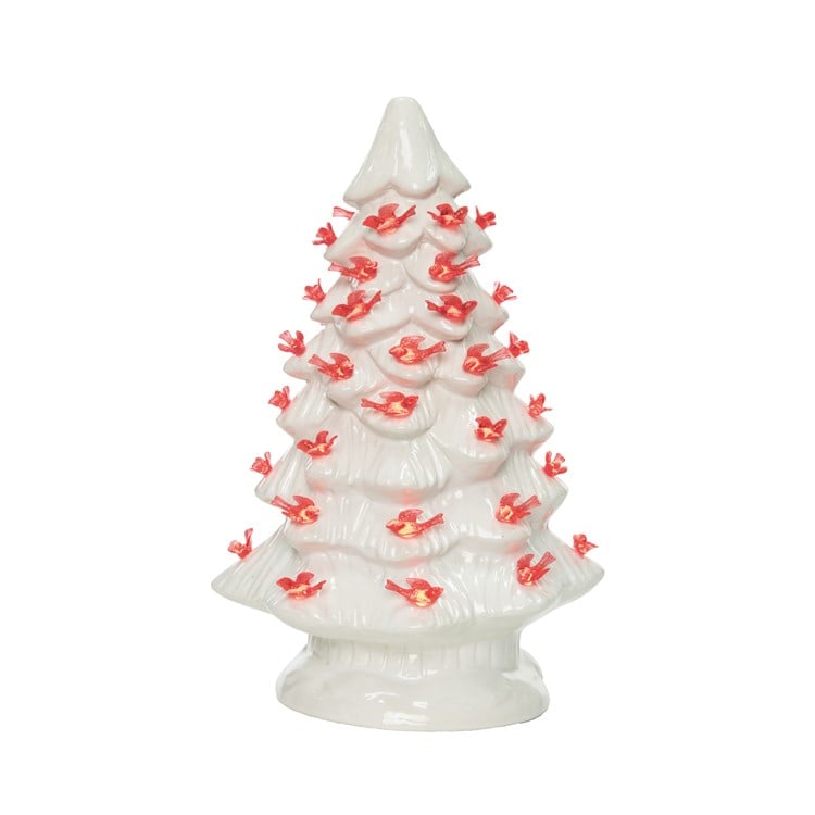 Sm Cer Light Up Cardinal Tree