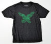 YOUTH EAGLES CHARCOAL SKYLINE TEE