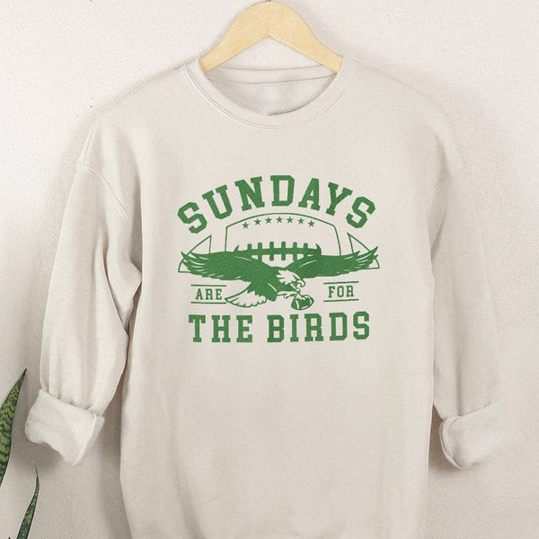 SUNDAYS ARE FOR THE BIRDS SWEATSHIRT