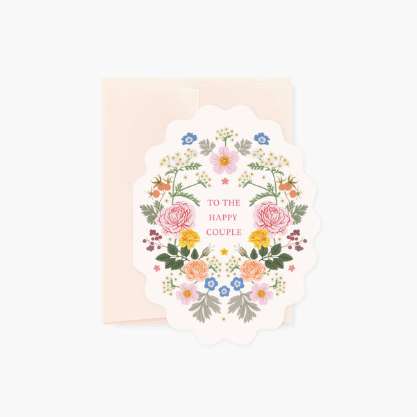 TO THE HAPPY COUPLE | GREETING CARD