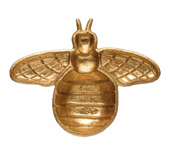 CAST IRON BEE SHAPED DISH