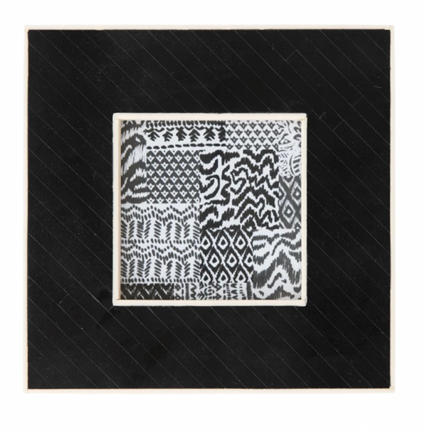 RESIN PHOTO FRAME WITH DIAGONAL INLAY