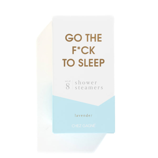 GO THE F*CK TO SLEEP SHOWER STEAMERS