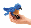 MINI BLUEBIRD FINGER PUPPET