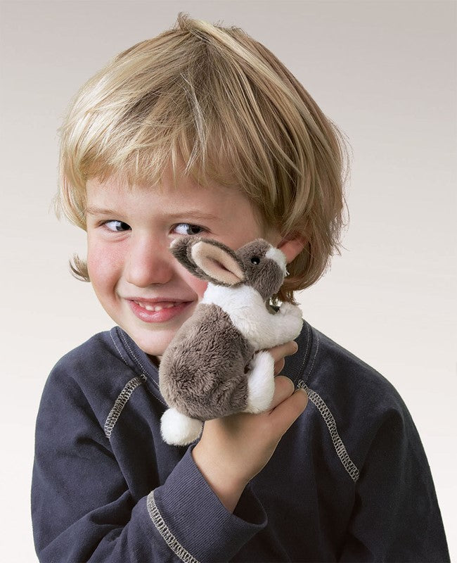 MINI BUNNY RABBIT FINGER PUPPET