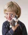 MINI BUNNY RABBIT FINGER PUPPET