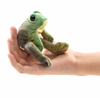 MINI SITTING FROG FINGER PUPPET