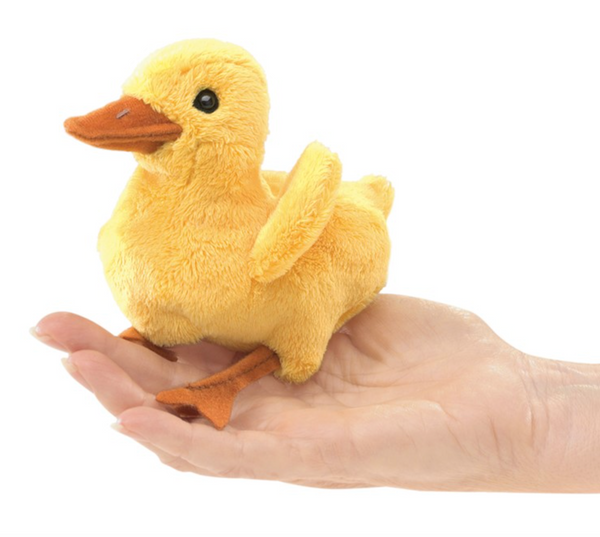 MINI DUCKLING FINGER PUPPET