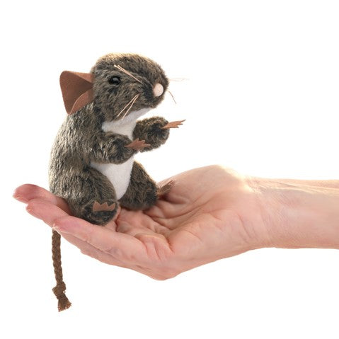 MINI FIELD MOUSE FINGER PUPPET