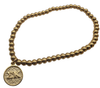 SIGMA KAPPA GOLD BEAD BRACELET