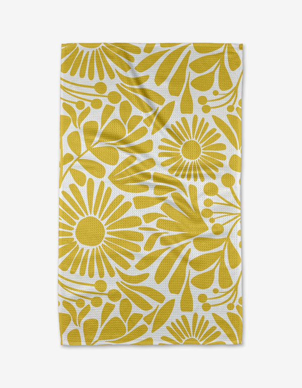SUNLIT BLOOMS KITCHEN TEA TOWEL