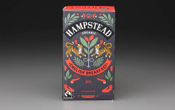 HAMPSTEAD ORGANIC ENGLISH BREAKFAST (20 TEABAGS)