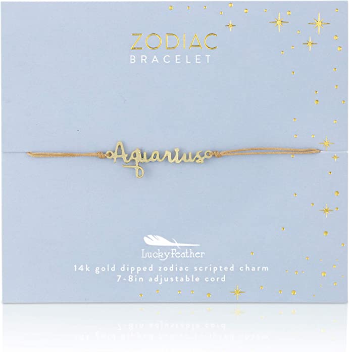 ZODIAC SCRIPT BRACELET