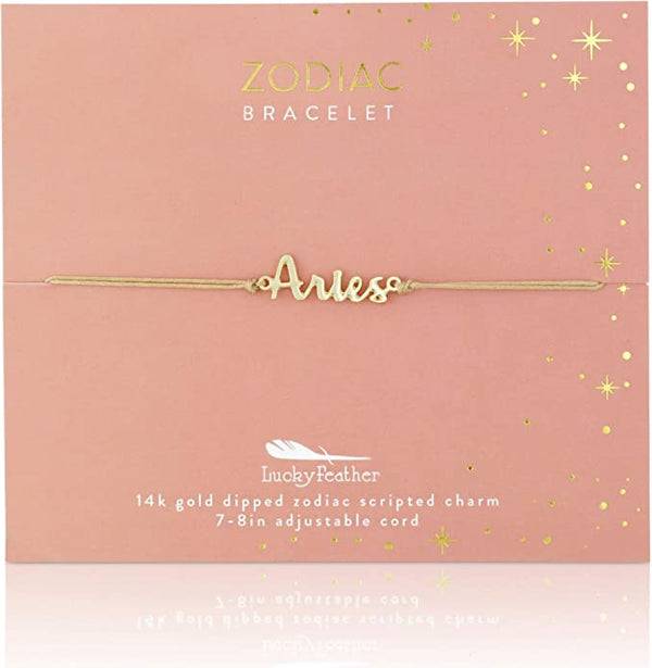 ZODIAC SCRIPT BRACELET