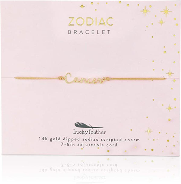 ZODIAC SCRIPT BRACELET