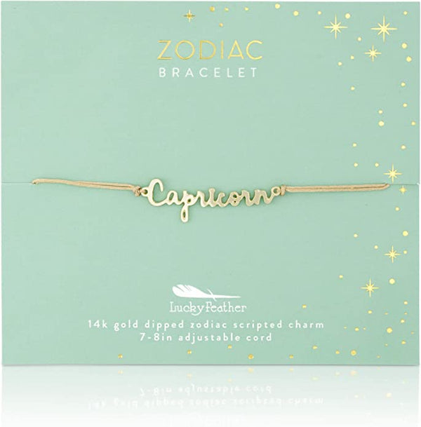 ZODIAC SCRIPT BRACELET