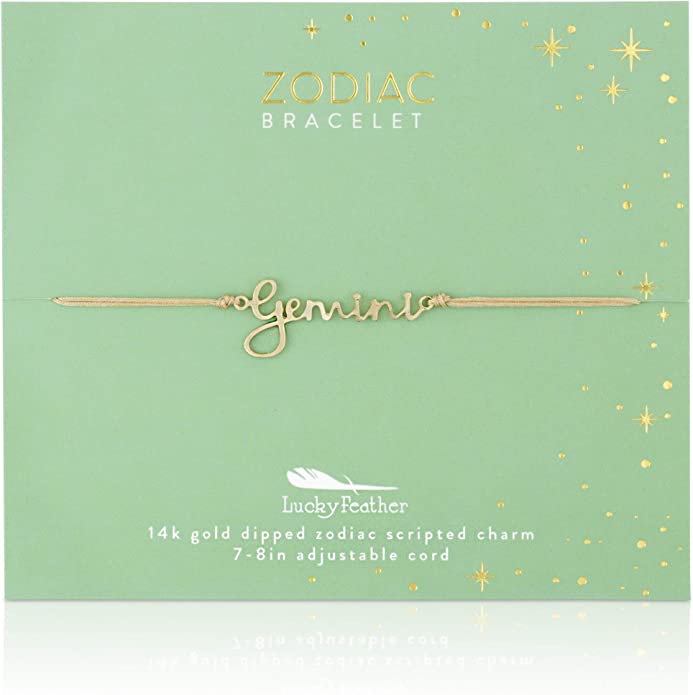 ZODIAC SCRIPT BRACELET
