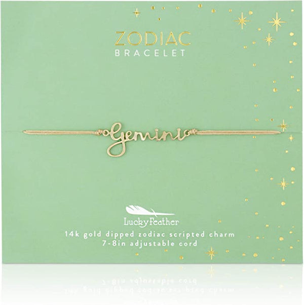 ZODIAC SCRIPT BRACELET