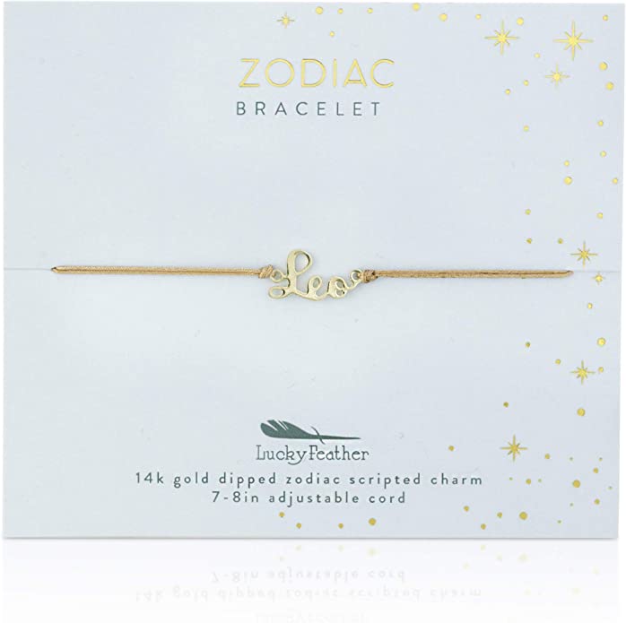 ZODIAC SCRIPT BRACELET