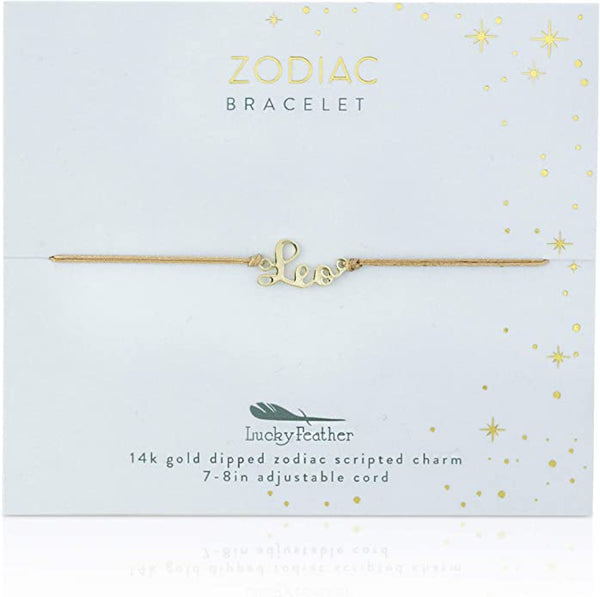 ZODIAC SCRIPT BRACELET