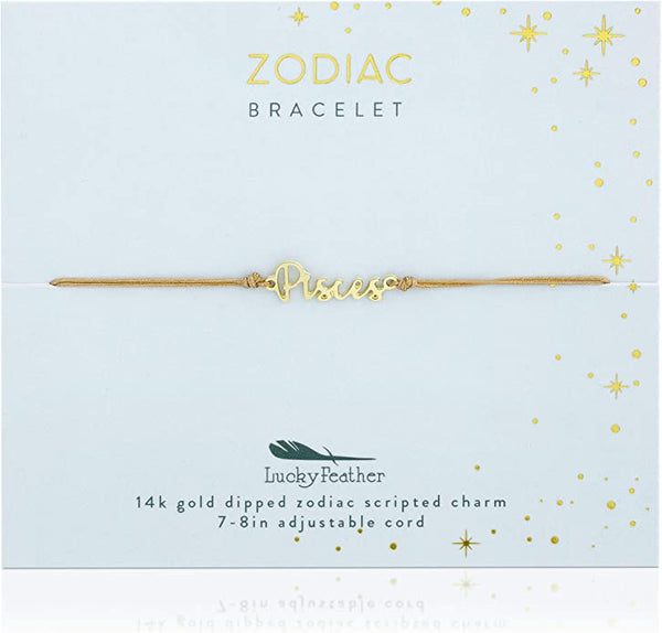 ZODIAC SCRIPT BRACELET
