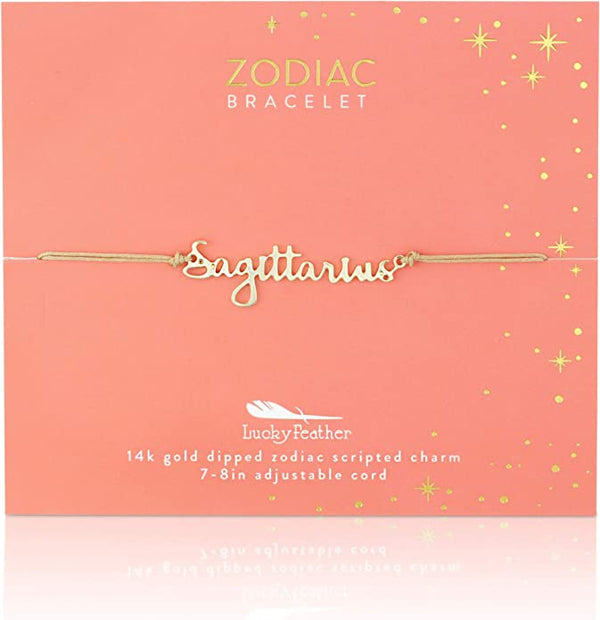 ZODIAC SCRIPT BRACELET
