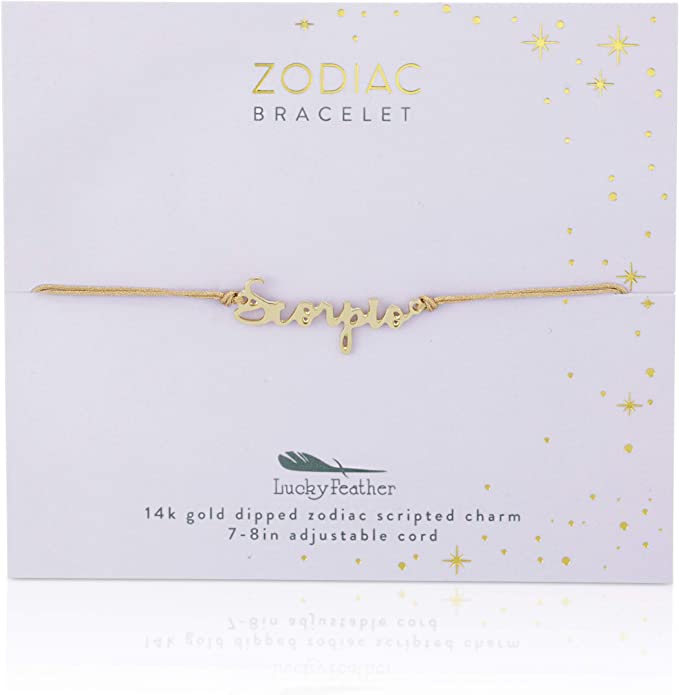 ZODIAC SCRIPT BRACELET