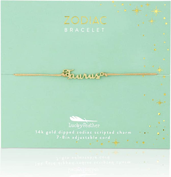 ZODIAC SCRIPT BRACELET