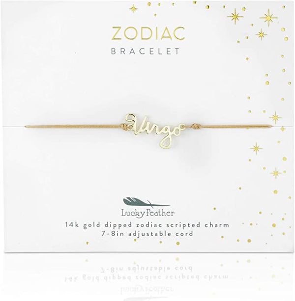 ZODIAC SCRIPT BRACELET