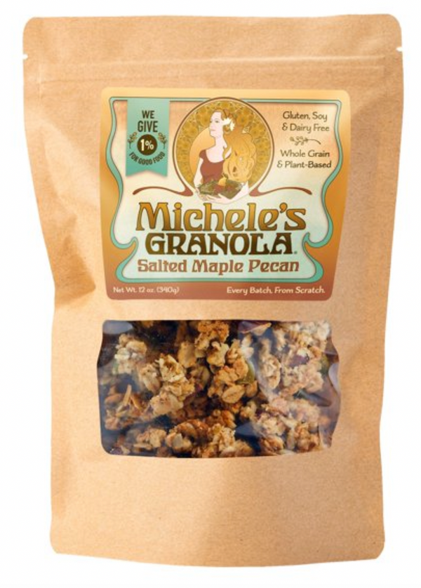 SALTED MAPLE PECAN GRANOLA 12OZ