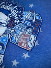 NUMBER 21/EMBIID BLUE UNISEX T-SHIRT