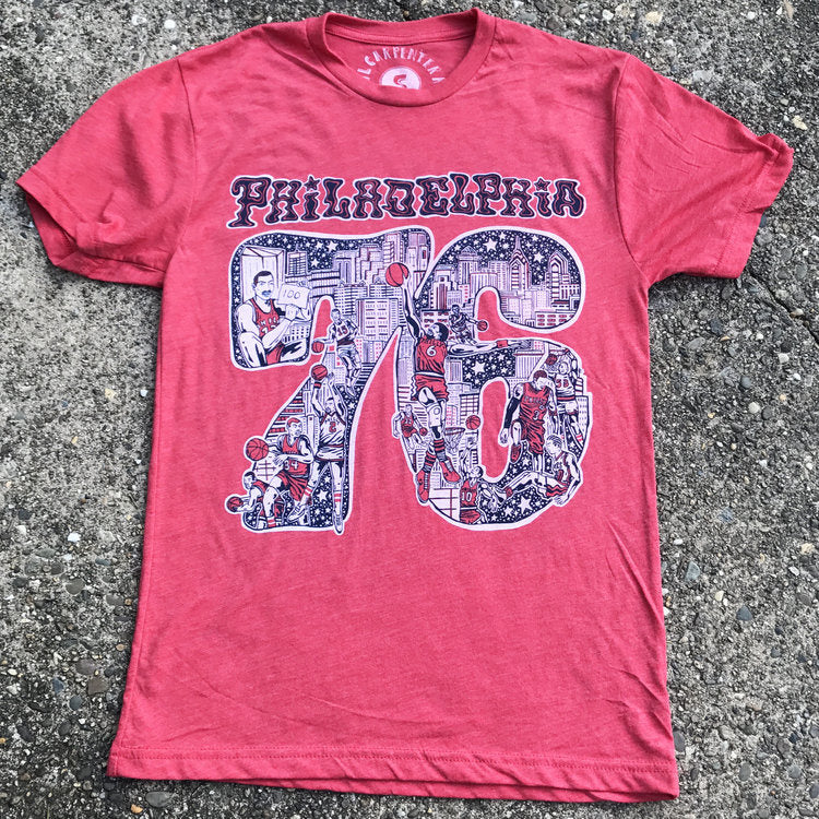 PHILADELPHUA 76 UNISEX T-SHIRT