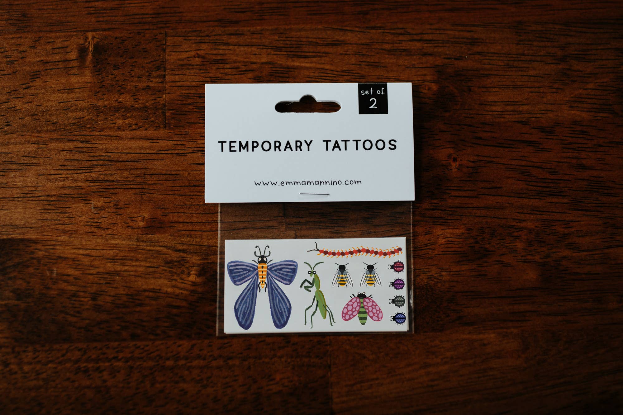 BUG TEMPORARY TATTOOS