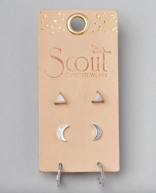 STUD TRIO EARRING SET