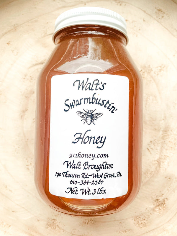 QUART GOLDEN NECTAR HONEY 3LB