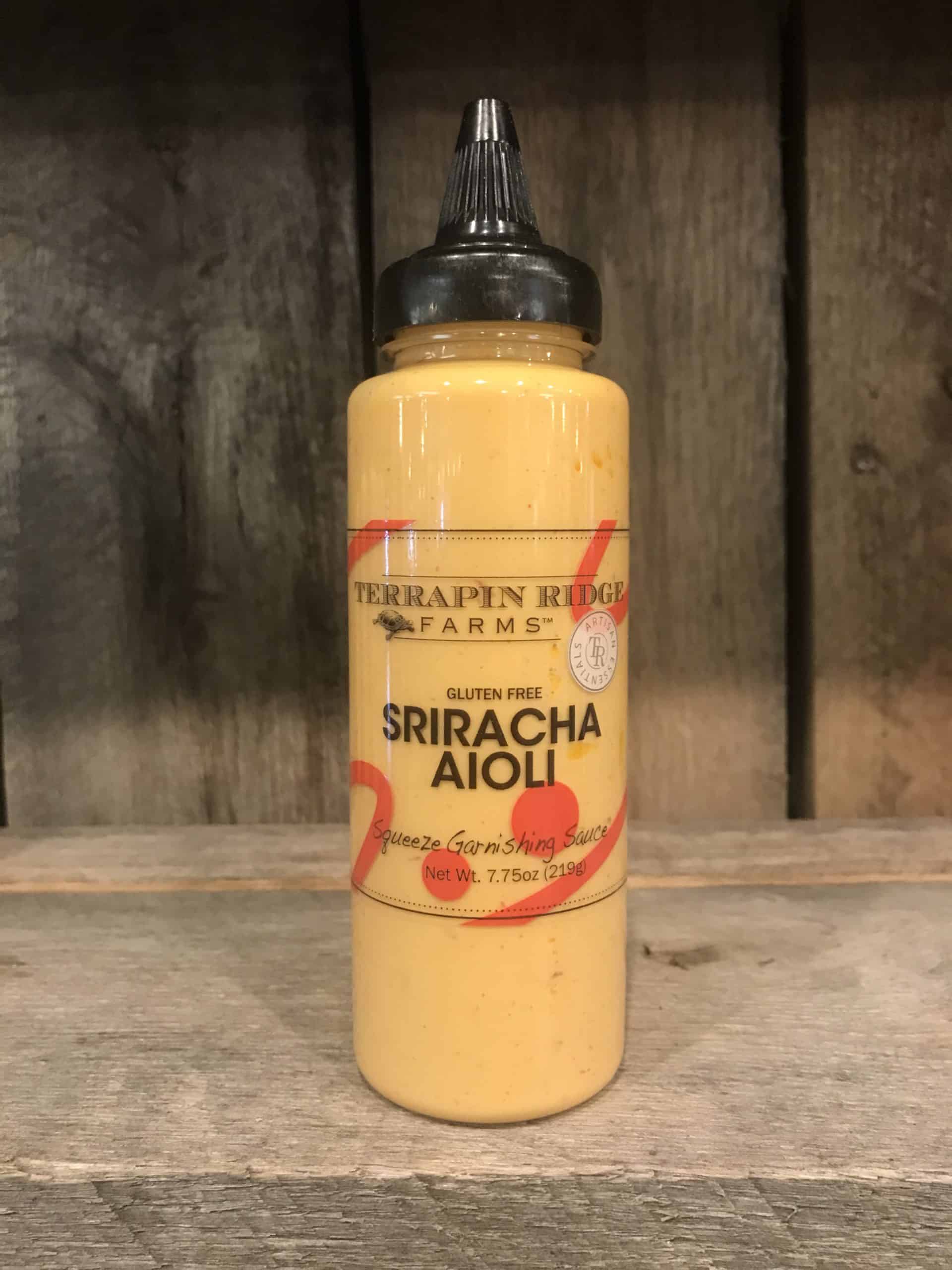 SRIRACHA AIOLI GARNISHING SQUEEZE
