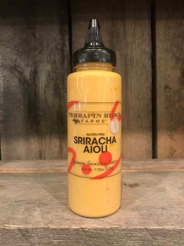 SRIRACHA AIOLI GARNISHING SQUEEZE