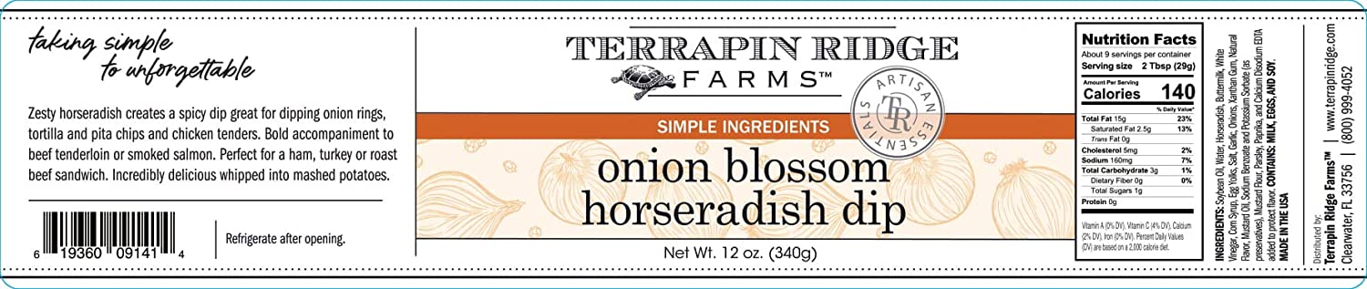 ONION BLOSSOM HORSERADISH DIP
