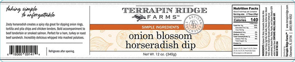 ONION BLOSSOM HORSERADISH DIP