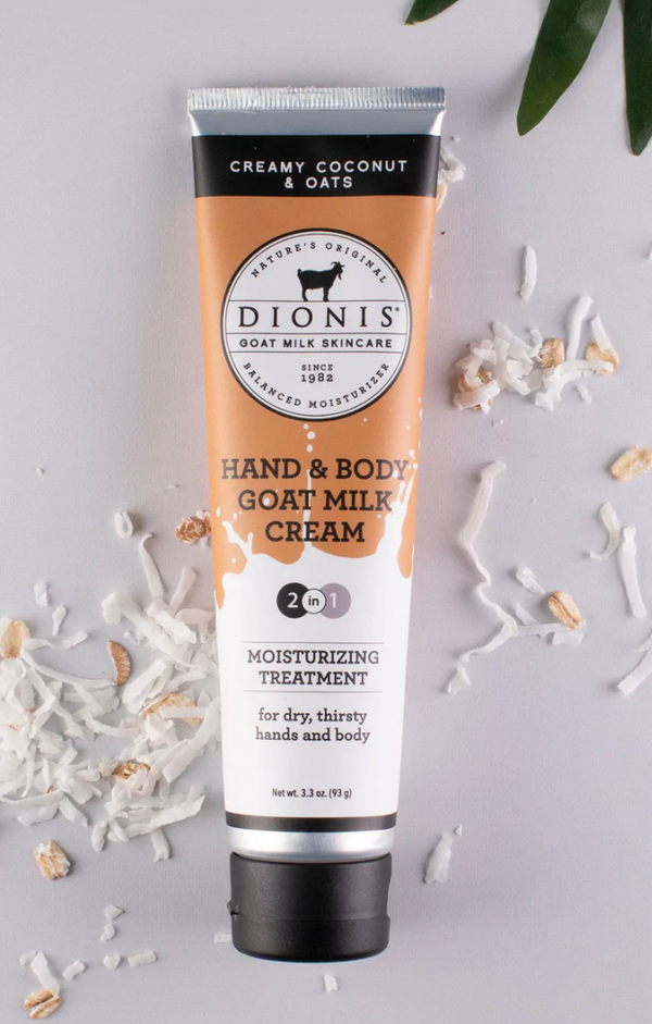 3.3OZ CREAMY COCONUT & OAT HAND CREAM