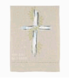 CROSS PAINTED TOWEL